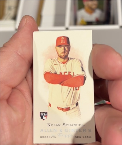 2024 Topps Allen & Ginter Mini Rookie Design Variations #RD-16 Nolan Schanuel — front