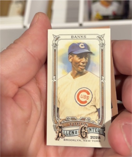2025 Topps Allen & Ginter #54 Ernie Banks — front