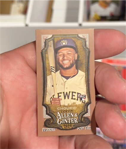 2024 Topps Allen & Ginter #276 Jackson Chourio — front