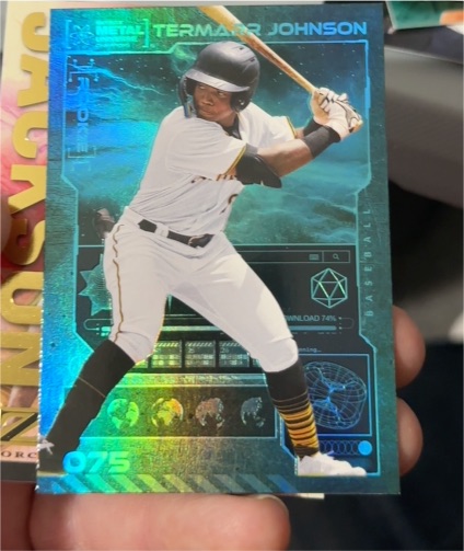 2023 Skybox Metal Universe Champions #075 Termarr Johnson — front