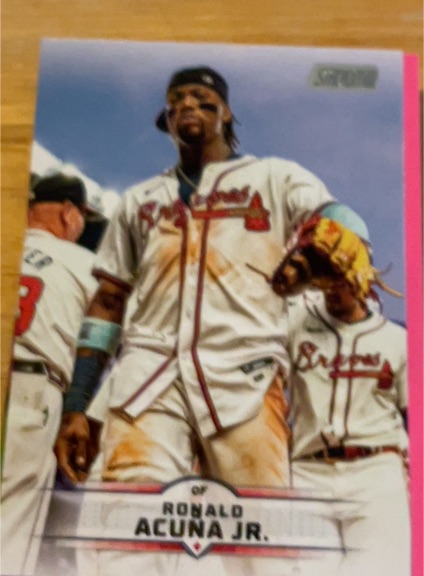 2025 Topps Stadium Club #4 Ronald Acuna Jr. — front