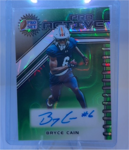 2025 Pro Set Pro Active #6 Bryce Cain — front