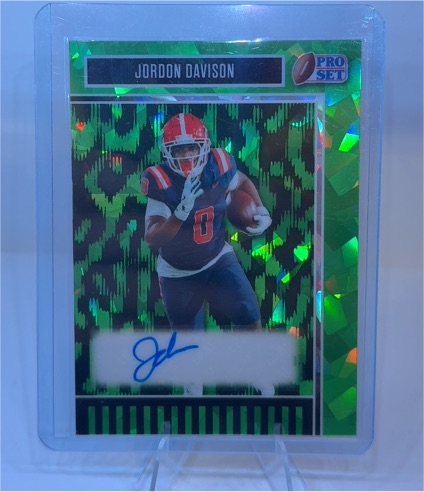 2024 Leaf Pro Set #PA-JD2 Jordon Davison — front