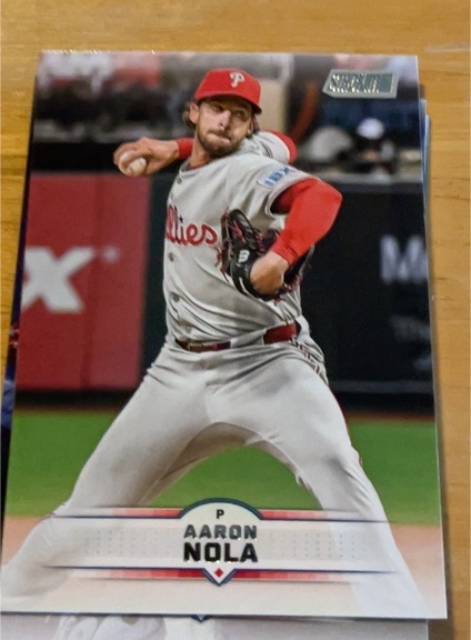 2025 Topps Stadium Club #145 Aaron Nola — front