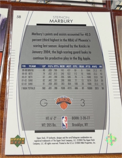 2007-08 Upper Deck First Edition #188 Stephon Marbury — front
