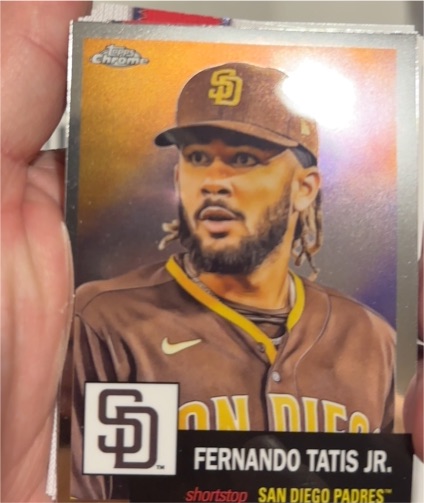 2022 Topps Chrome Platinum Anniversary #100 Fernando Tatis Jr. — front
