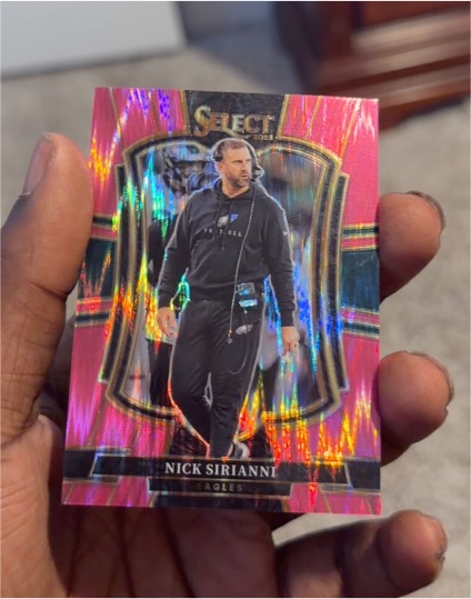 2025 Panini Select Premier Level #192 Nick Sirianni — front