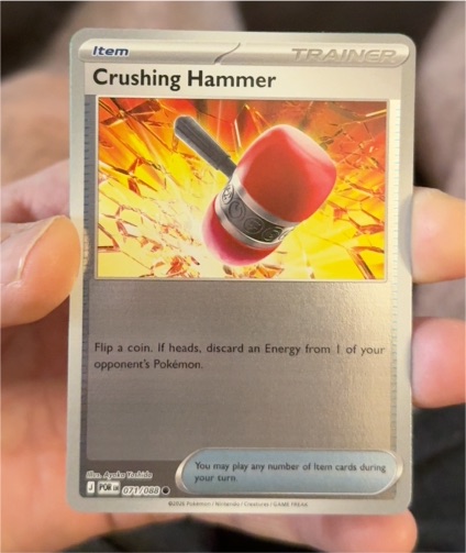 2023 Pokémon #071 Crushing Hammer — front
