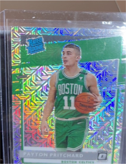 2020-21 Donruss Optic #176 Payton Pritchard — front