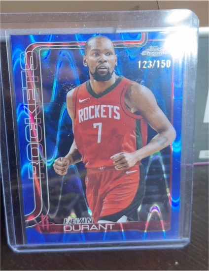 2025-26 Topps Chrome #155 Kevin Durant — front