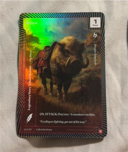 2025 Call of the Stones CLA-15 Boscoe — front