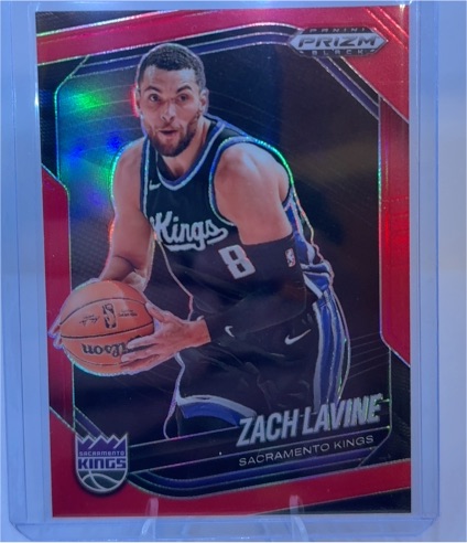 2024-25 Panini Prizm Black #53 Zach LaVine — front