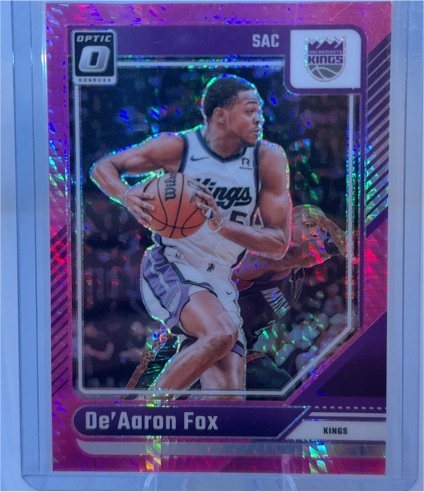 2024-25 Panini Donruss Optic #219 De'Aaron Fox — front