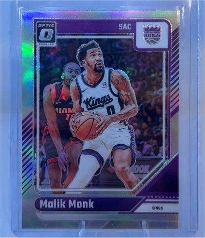 2024-25 Panini Donruss Optic #17 Malik Monk — front