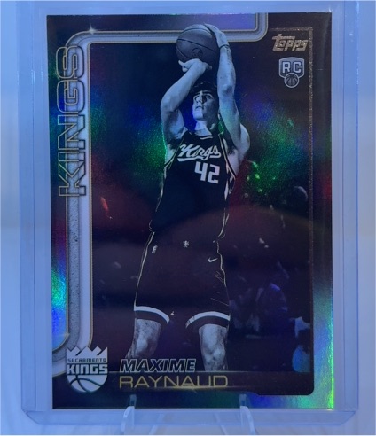 2025 Topps Blackout #243 Maxime Raynaud — front