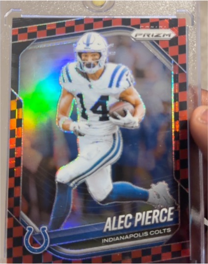2025 Panini Prizm #209 Alec Pierce — front