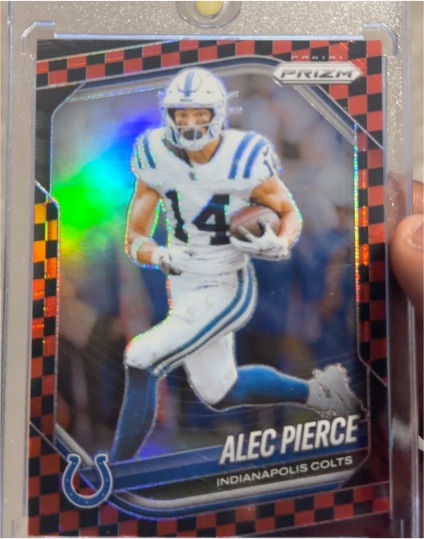 2025 Panini Prizm #209 Alec Pierce — front