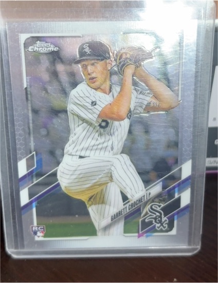 2021 Topps Chrome #69 Garrett Crochet — front