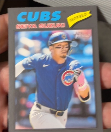 2026 Topps Heritage #241 Seiya Suzuki — front