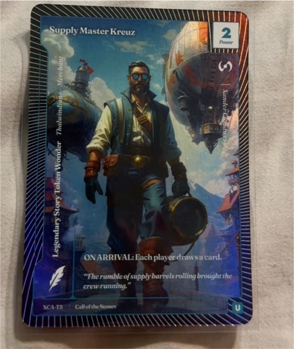 Call of the Stones NCA-T5 Supply Master Kreuz — front
