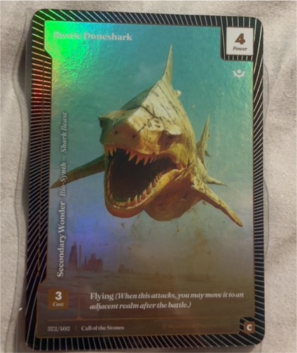2025 Call of the Stones #372 Rustic Duneshark — front