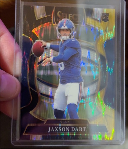 2025 Panini Select #93 Jaxson Dart — front