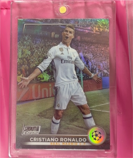 2022-23 Topps Stadium Club Chrome UEFA Club Competitions #7 Cristiano Ronaldo — front