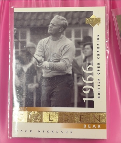 2001 Upper Deck #111 The Golden Bear Jack Nicklaus — front