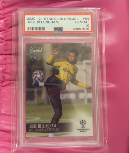 2020-21 Topps Stadium Club Chrome UCL #54 Jude Bellingham — front