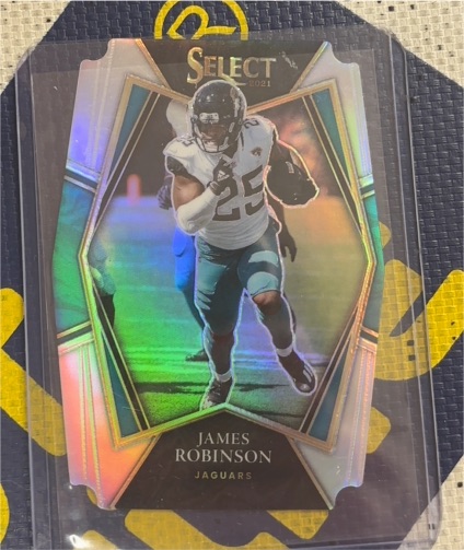 2021 Panini Select Premier Level #117 James Robinson — front