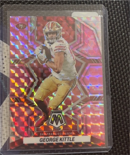 2022 Panini Mosaic #179 George Kittle — front