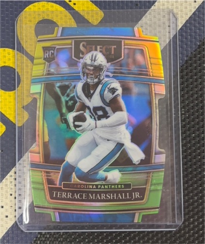 2021 Panini Select #62 Terrace Marshall Jr. — front