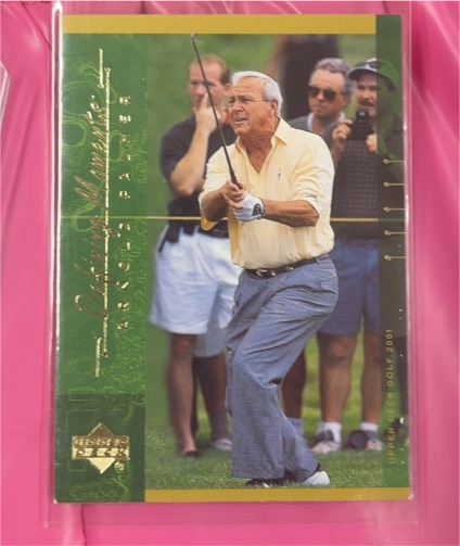 2001 Upper Deck Defining Moments #127 Arnold Palmer — front