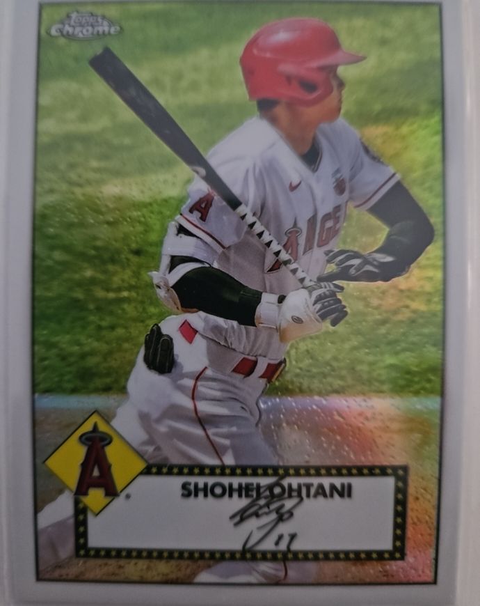 2021 Topps Chrome 1952 Topps Redux #TC52-43 Shohei Ohtani — front