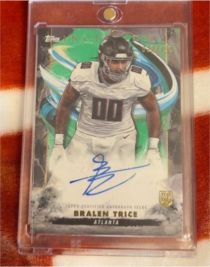 2024 Topps Inception #RA-BRT Bralen Trice — front
