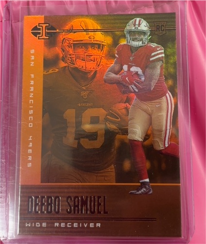 2019 Panini Illusions #99 Deebo Samuel — front