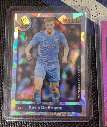 2021-22 Topps Merlin UEFA Champions League #25 Kevin De Bruyne — front