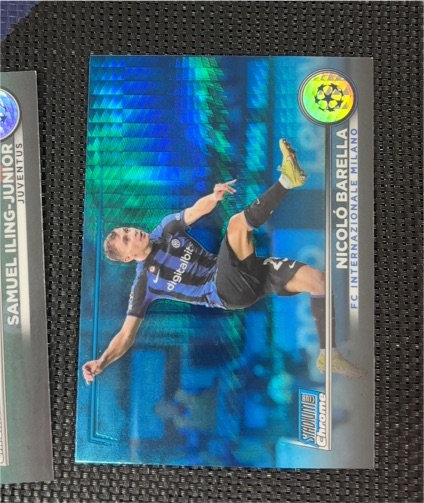 2022-23 Topps Stadium Club Chrome UEFA #23 Nicolò Barella — front