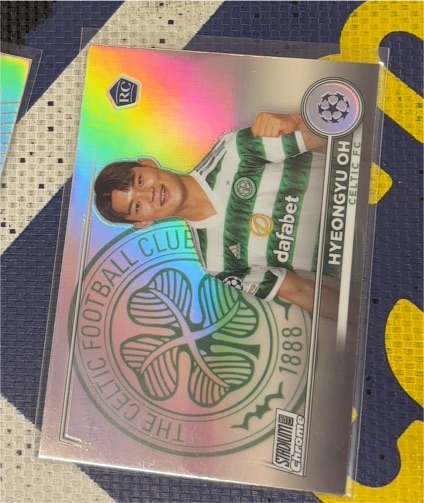 2022-23 Topps Stadium Club Chrome UEFA #91 Hyeongyu Oh — front