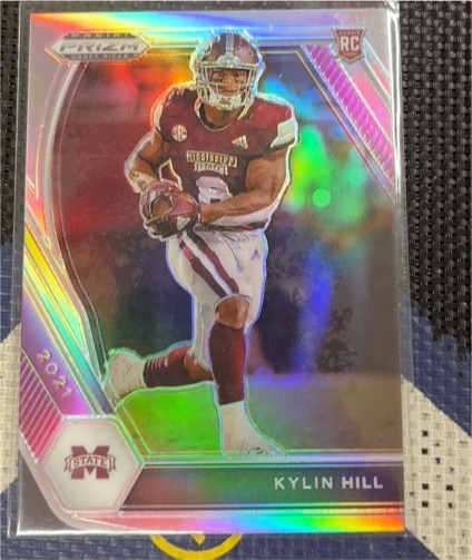 2021 Panini Prizm Draft Picks #118 Kylin Hill — front
