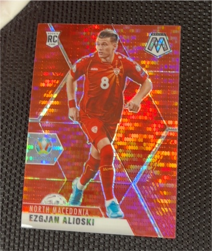 2020-21 Panini Mosaic UEFA Euro #58 Ezgjan Alioski — front
