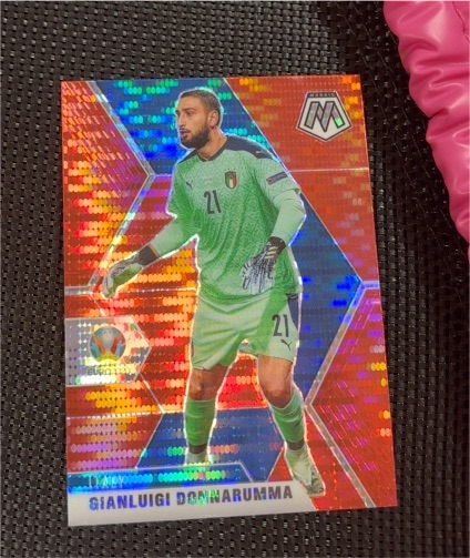 2021 Panini Mosaic UEFA Euro #131 Gianluigi Donnarumma — front