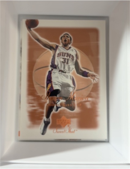 2001-02 Upper Deck Sweet Shot #68 Shawn Marion — front