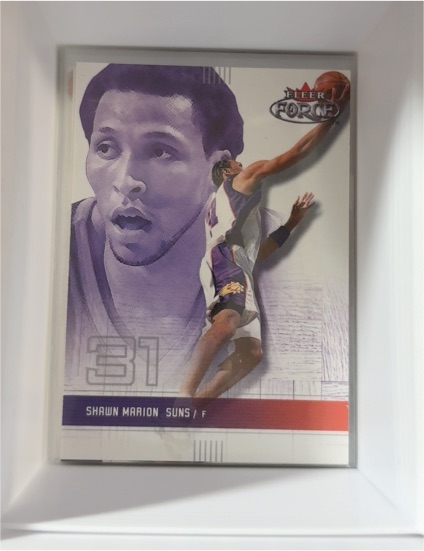 2001-02 Fleer Force #80 Shawn Marion — front