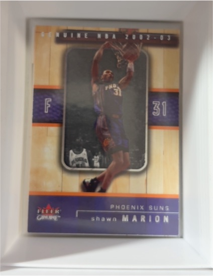 2002-03 Fleer Genuine #32 Shawn Marion — front