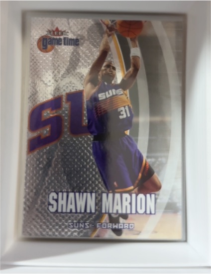 2000-01 Fleer Game Time #40 Shawn Marion — front