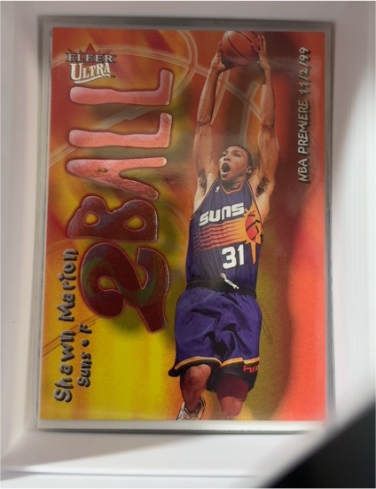 2000-01 Fleer Ultra 2Ball #11TB Shawn Marion — front