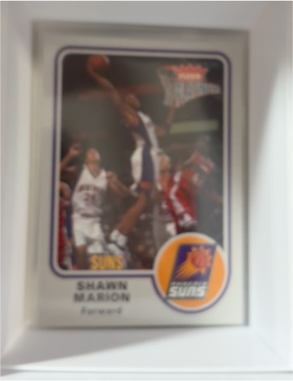 2000 Fleer #95 Shawn Marion — front