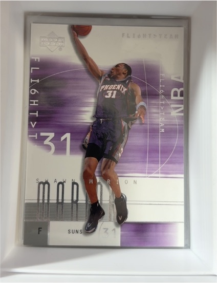 2001-02 Upper Deck Flight Team #31 Shawn Marion — front