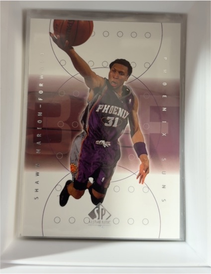 2000-01 SP Authentic #66 Shawn Marion — front